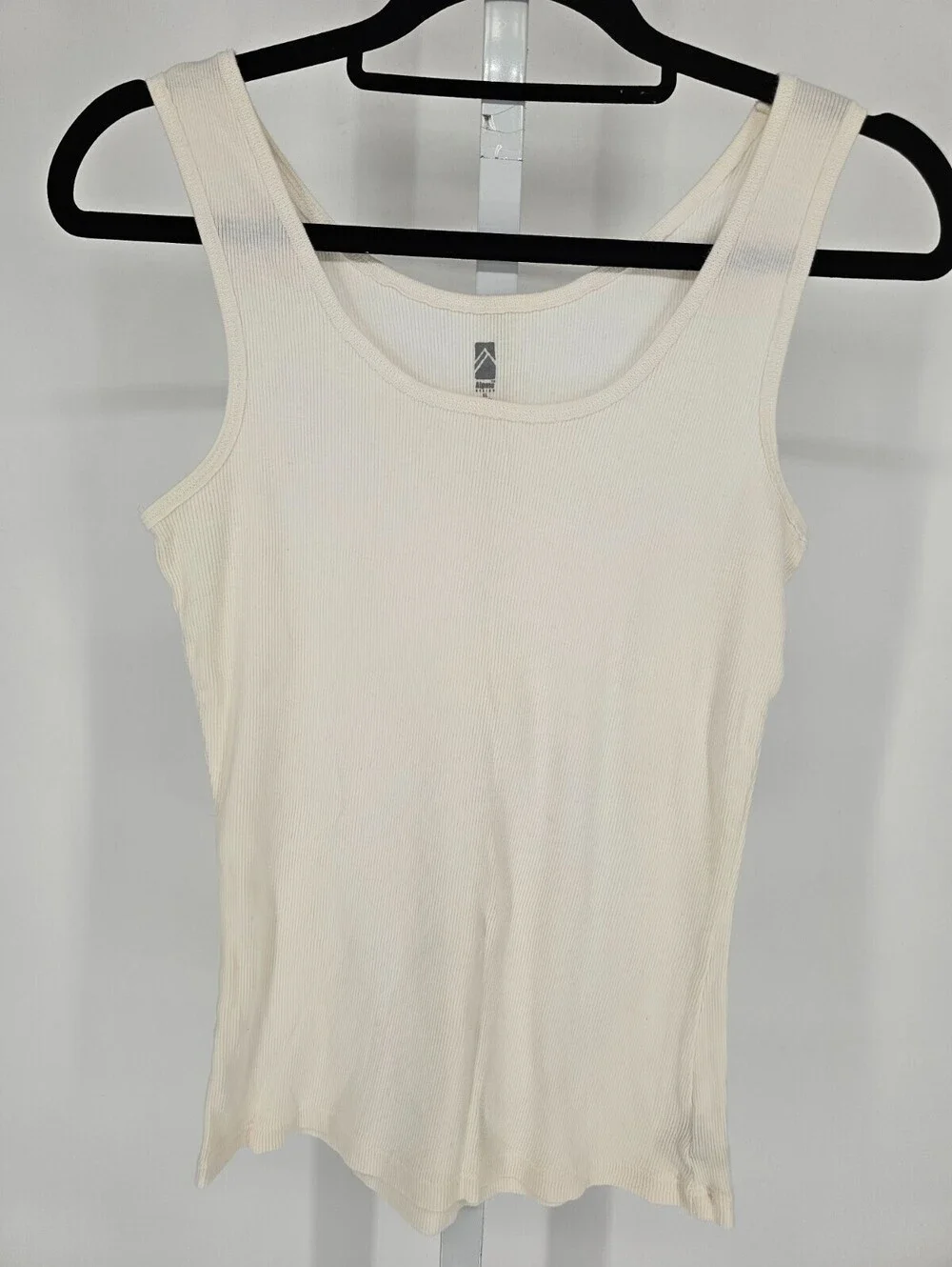 Alpine Design Womens Sz XL Classic Robbed Tank Top Solid White - Picture 1 of 3